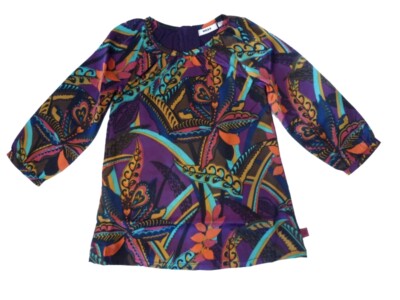 MEXX Mädchen Kinder Kleid blackberry cordial Gr. 74 80 86 92
