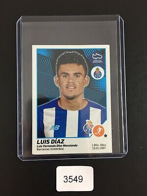 Luis Diaz Lot 2 Sticker Panini Futebol 2021 2022 (21-22) Bola De Ouro #249  #370