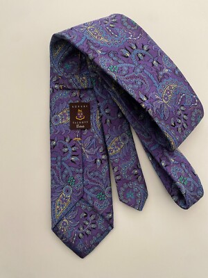 ROBERT TALBOTT BEST OF CLASS STATE SILK TIE62X3.00'' WIDE..NEW.USA.