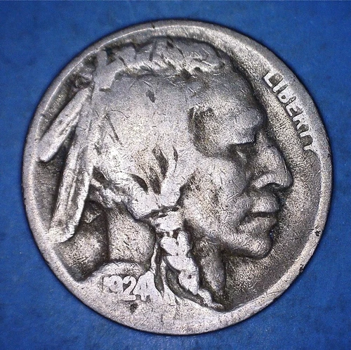 1924-S GOOD - BETTER DATE MINTMARKED BUFFALO - *48797126 🌈