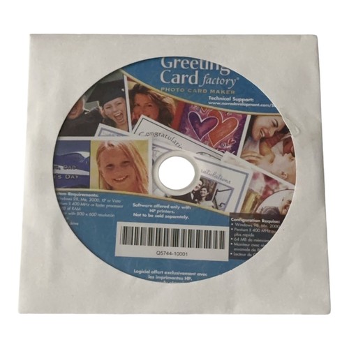 Art Explosion Greeting Card Factory Photo Card Maker CD Windows Version - Picture 2 of 5