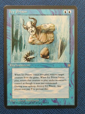 MTG 1x Icy Prison LP Ice Age (multi available 2 3 4) Magic the Gathering