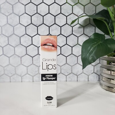 Grande Lips Clear Gloss Plumping Liquid Lipstick .14 oz