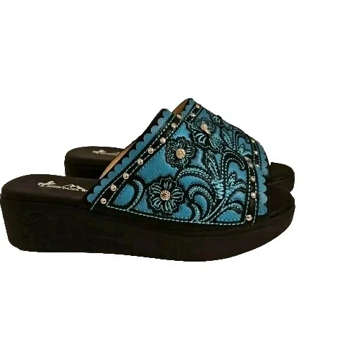 Sandalias con cuña Montana West para Mujeres