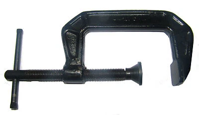 RDGTOOLS HBM MYFORD RDGTOOLS 2 X 2" 50MM DROP FORGED STEEL G CLAMP NEW METAL GRIP VICE WELDING WOOD