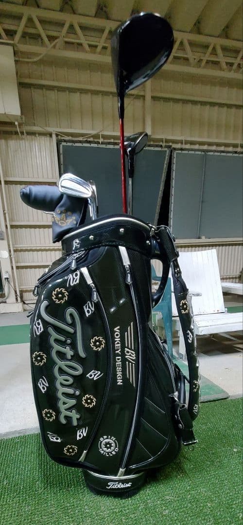 【限定モデル】Titleist Vokey Design キャディバック Titleist Vokey Design Limited Caddy Bag Only Men Rare Golf Model