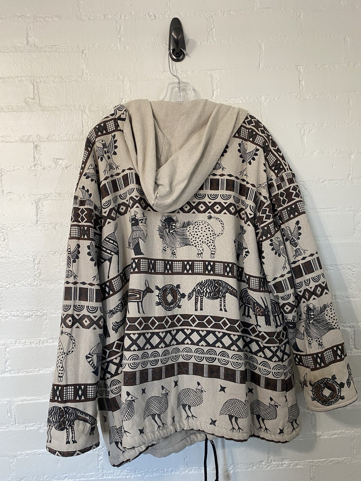 Native American Print Reversible Jacket Men's siz… - image 2