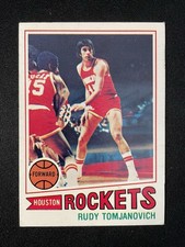 1977-78 Topps Rudy Tomjanovich #15 Houston Rockets