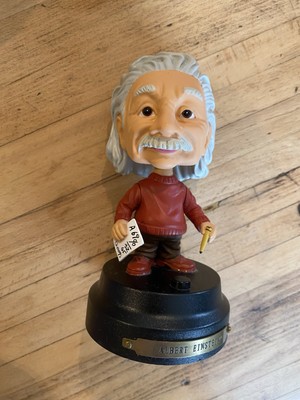 Albert Einstein Talking Bobblehead Night at the Museum Smithsonian WORKS