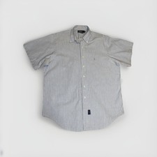 VTG Polo Ralph Lauren Men M Short Sleeve Button Down Shirt