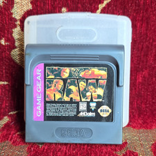 Acclaim Entertainment WWF Raw (Sega Game Gear, 1994) WWF Wrestling Game