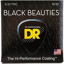 DR Strings Black Beauties Md-HV Electric Guitar Strings