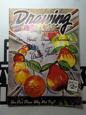 Drawing Simplified in Pen Pencil Brush Charcoal HT-1 Walter Foster No. 1 VTG