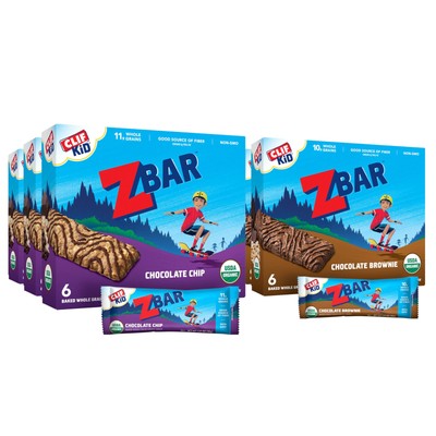 Zbar - Chocolate Chip and Chocolate Brownie - Variety Pack - Soft Baked Whole...