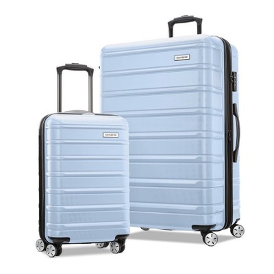 Samsonite Omni 2 Hardside 2 Piece Luggage Set, Pale Blue
