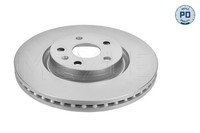 2X Meyle Bremsscheibe MEYLE-PD: Advanced Performance And Design. 683 521 0027/PD