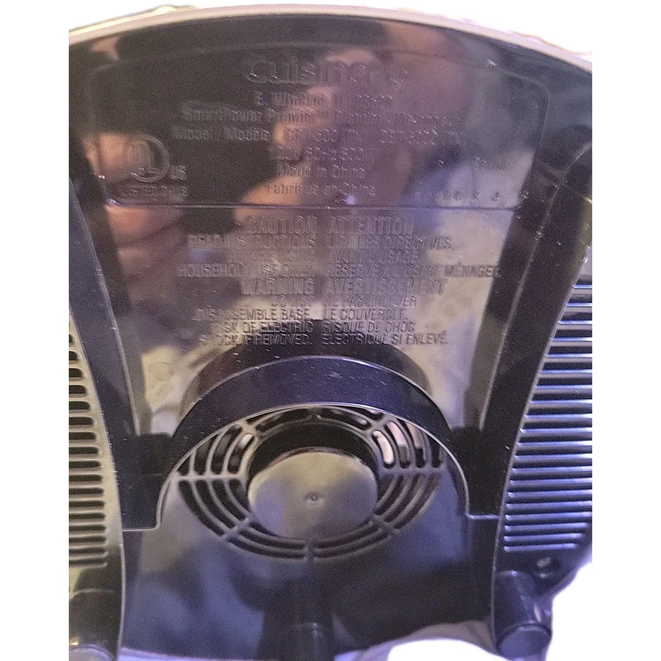 Cuisinart кухонный комбайн модель CBT 500 работает хорошо блендер - Изображение 4 из 4