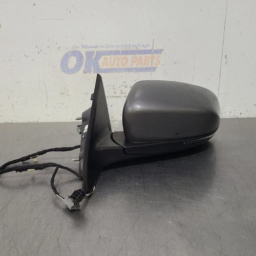 20 2020 JEEP COMPASS TRAILHAWK EXTERIOR SIDE VIEW MIRROR LEFT DRIVER GRAY 