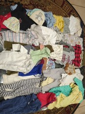 Used Lot 0-12 Months Boys Clothes 49 Pieces
