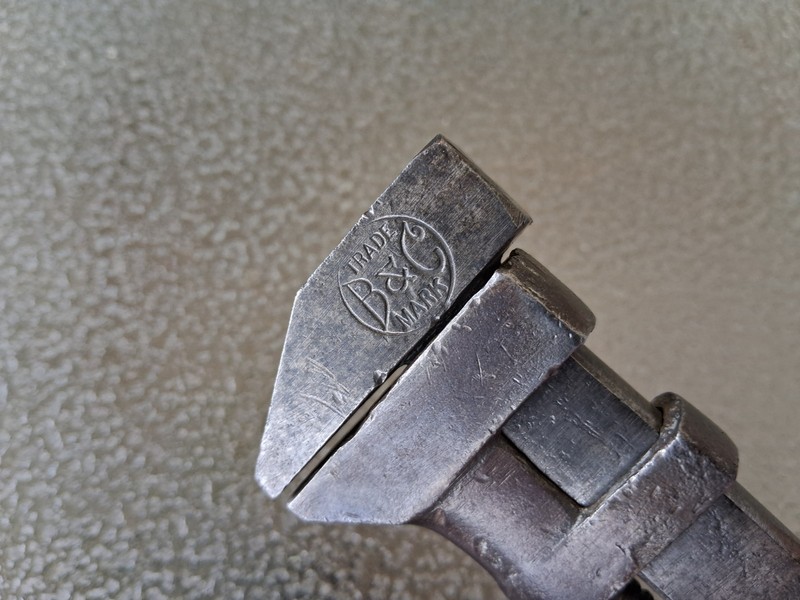 Vintage Bemis & Call B & C Adjustable Monkey Pipe Wrench
