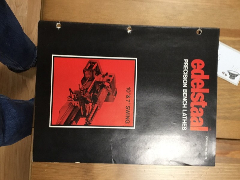 Edelstaal Lathe Literature