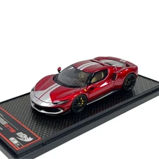 BBR Models 1/43 Ferrari 296 GTB Setup Fiorano Rosso Fuoco Gl...