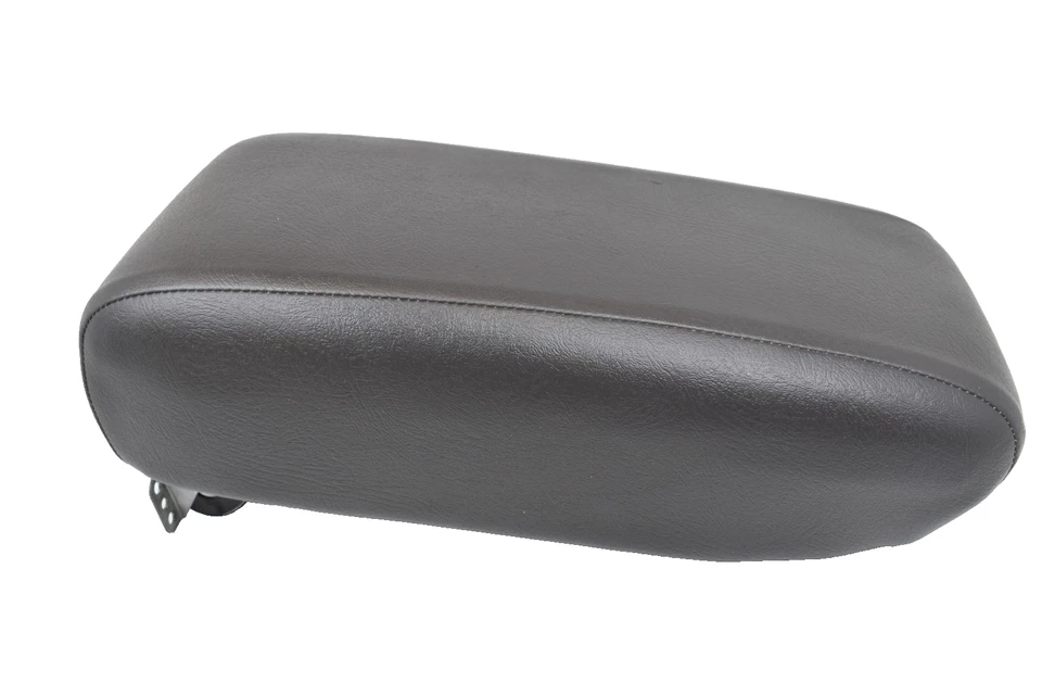 Toyota Camry 1992-1996 consola central cuero gris reposabrazos largo tapa acolchada OEM Foto 4 de 4