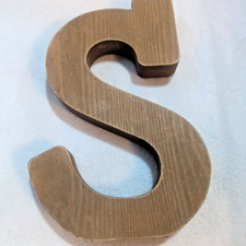 Hobby Lobby Wooden Wall Decor Letter S