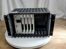 Inter-tel Axxess PBX Cabinet with Cards SEE NOTES