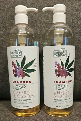 Hemp Natural Ingrediants Cherry Blossom SeaSlt Strengthen Soften SHAMPOO(2) 33.8