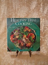 1997 Healthy Thai Cooking Sri Owen James Murphy Thai Cookbook Hardcover Book