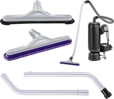 Replacement 2 Piece Vacuum S Wand 14'' Floor Tool Nylon Brush Kit Compatible
