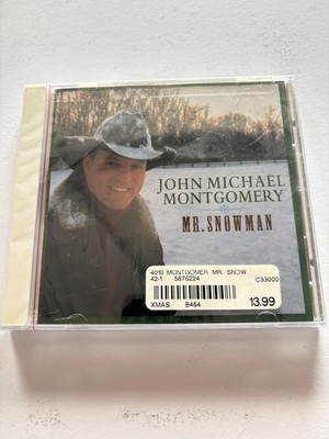 John Michael Montgomery   Mr. Snowman CD 2002 Christmas Country Atlantic