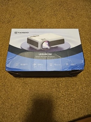 VANKYO Leisure 3W Smart Portable Advanced Mini Projector-White