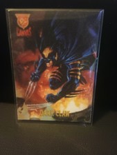 Tarjeta de lienzo Fleer, DC Comics, Marvel Amalgam 1996 #3 de 9 Dark Claw