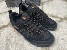 *Limited* DC shoes Men's  Size 9.5 Lucien Skate Shoes Black/Orange MSRP$125
