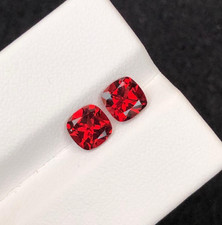 2.29 CT Natural Rodolight Garnet Cushion shape loose gemstone from Afghanistan.