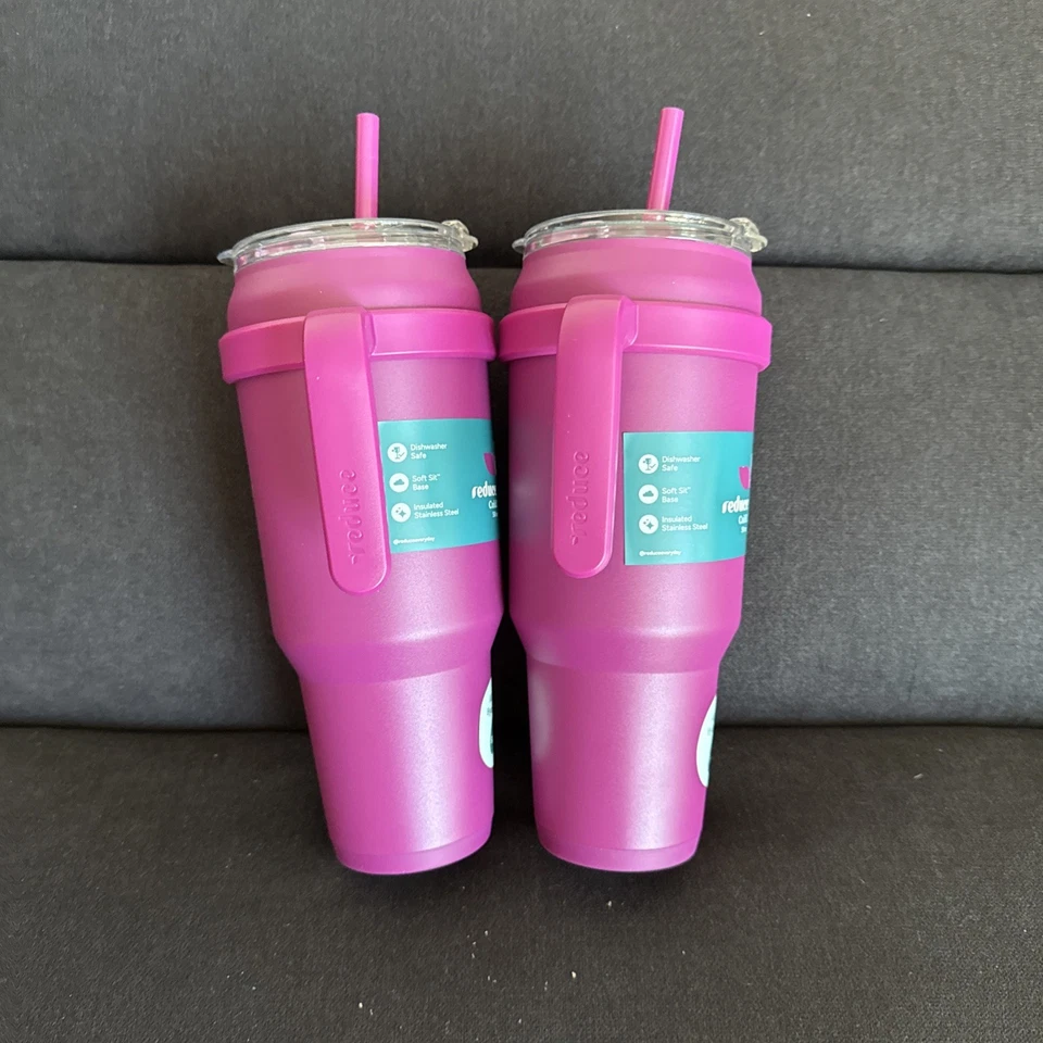 2 Reduce 50oz Tumbler with Handle,Lid&Straw Vacuum Insulated Stainless Steel Mug - Image 2 of 4