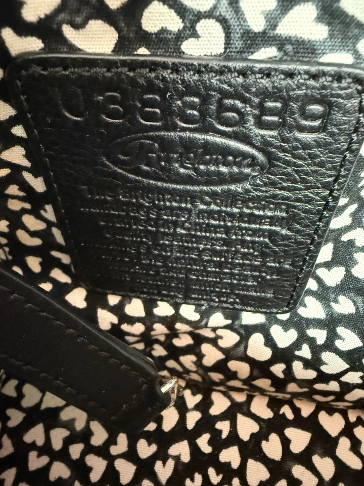 RARE Brighton Fashionista Love Scribble Tote Bag Grafitti RETIRED Black Purse - Image 4 of 4