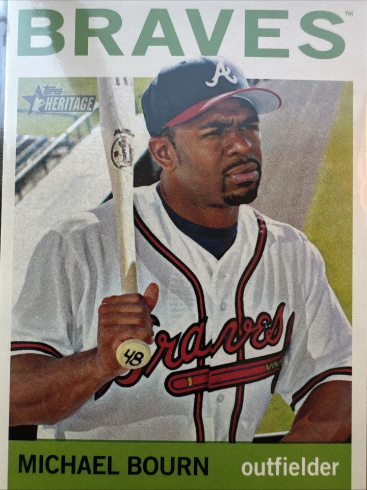 Topps Heritage 2013 (1-425) - Juego de equipo Atlanta Braves Foto 2 de 4