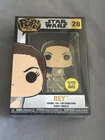 Funko Pop! Enamel Pin: Star Wars Rey Glows in the Dark #28 New and Sealed