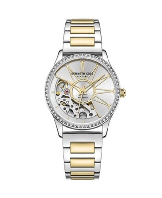 KENNETH COLE Women Analog Automatic Casual Watch Classic Dress Silver color Dial
