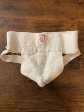 Vintage Jock Strap Bauer  Black NO.5 Size Small U.S.A. Made Athletic