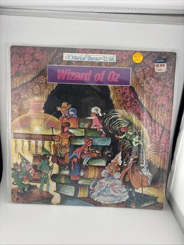 Wizard of Oz Children’s Story LP Vinyl A Musical Journey Vintage(shrink) VG++O