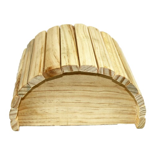 Pet Ting Wooden House for Mice Hamsters Gerbil Home 19 x 11 x 13 cm - Picture 3 of 3