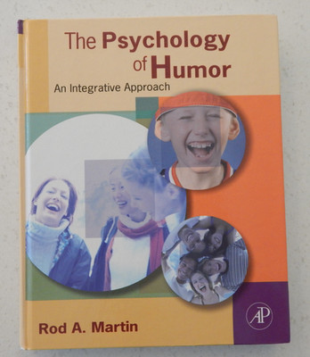 NEW Psychology of Humor Rod Martin 1st Edition Applied Cognitive Textbook  2007