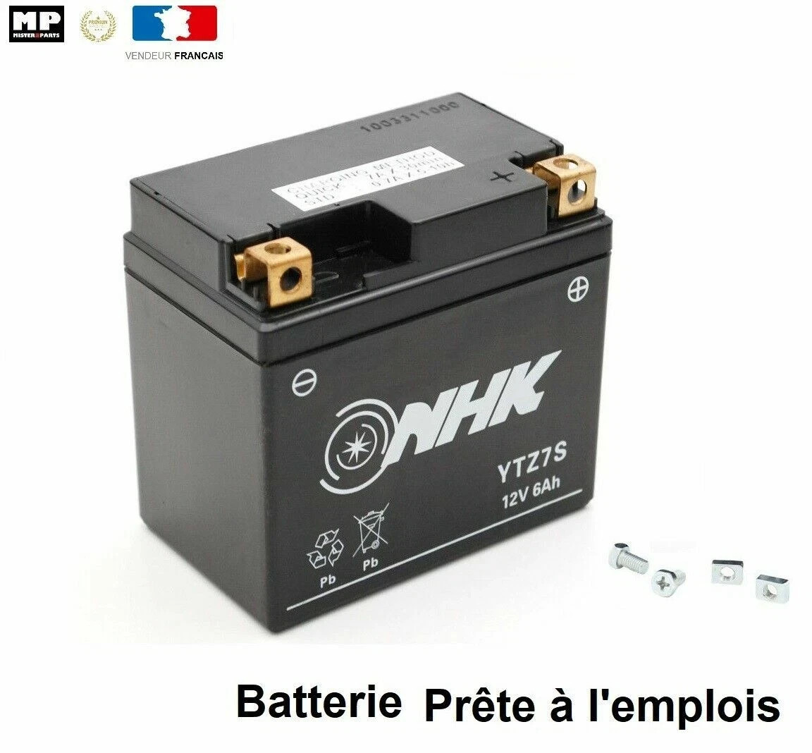 Batterie Moto BTZ7S-BS Gel pour vos Sorties en Husqvarna SMR 510 Millésime 2005