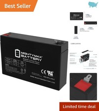 Compact 6V 7AH Lead Acid Battery for Children's Ride-On Vehicles - Easy Install