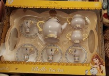 DISNEY Store Tea Set Beauty and the Beast