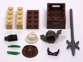 LEGO 7419 Orient Expedition Adventurers Dragon Fortress Used for Parts